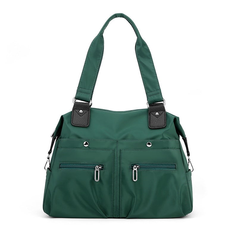 Large Capacity Waterproof Multi Pocket Nylon Shoulder Bag