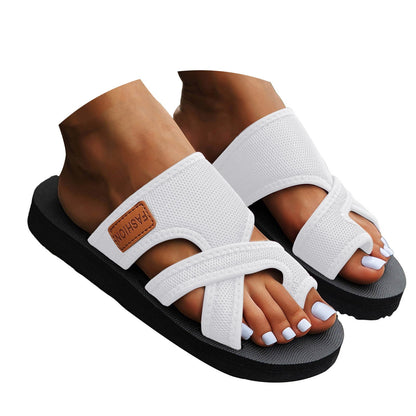 Dressy Sandals Wedge Shoes Slip On Dressy Summer Comfortable Slides Sandals Lightweight Platform Shoes Size 8.5