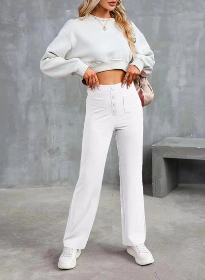 🎉 Last Day Promotion-60% OFF 💥Women's Casual High Waist Stretch Trousers
