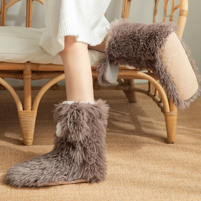 Size Fluffy Monster Indoor Slipper Socks