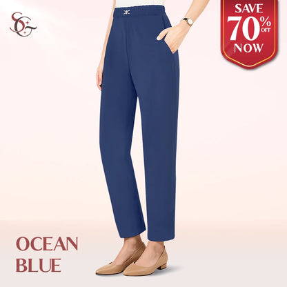 SoftyGrace - High Rise Silky Soft Pull-on Comfort Pants
