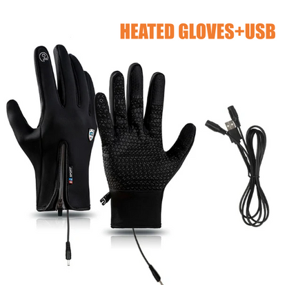 Early celebration of Christmas with 50% discount - 🎁 Rechargeable heated touch-sensitive gloves