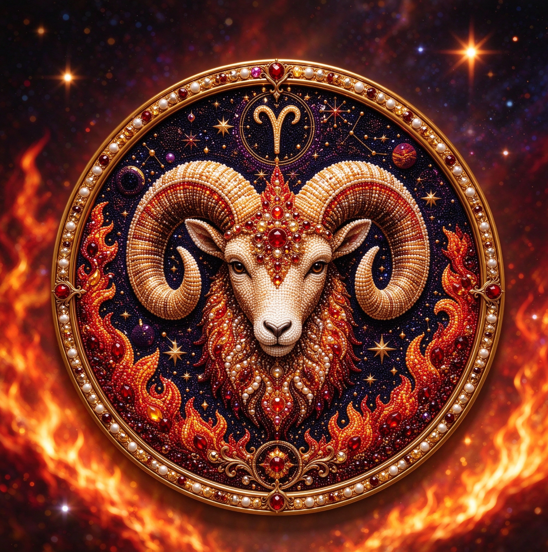 🔥 LAST DAY 49% OFF – ✨ Premium 3D Pearl 12 Zodiac Signs Art Kit | Luxury Flocked Canvas with Scratch-Resistant Non-Fading Pearl Beads DIY Handmade Astrology Decor ♈🌙💎