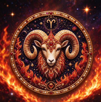 🔥 LAST DAY 49% OFF – ✨ Premium 3D Pearl 12 Zodiac Signs Art Kit | Luxury Flocked Canvas with Scratch-Resistant Non-Fading Pearl Beads DIY Handmade Astrology Decor ♈🌙💎
