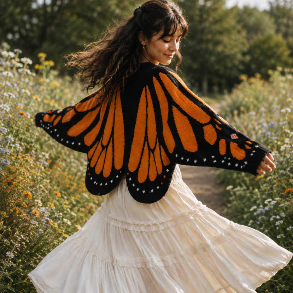 BUTTERFLY CARDIGAN