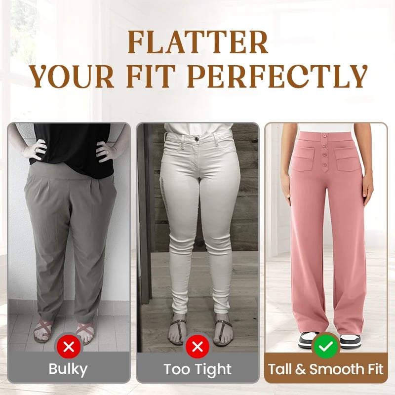 🎉 Last Day Promotion-60% OFF 💥Women's Casual High Waist Stretch Trousers