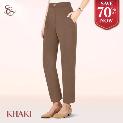SoftyGrace - High Rise Silky Soft Pull-on Comfort Pants