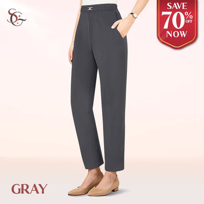 SoftyGrace - High Rise Silky Soft Pull-on Comfort Pants