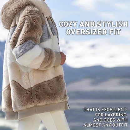 🎅Early Christmas Sale -49% OFF-🐑Contrasting Lamb Wool Padded Coat🎁