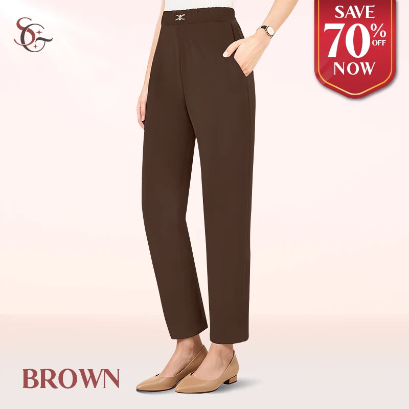 SoftyGrace - High Rise Silky Soft Pull-on Comfort Pants