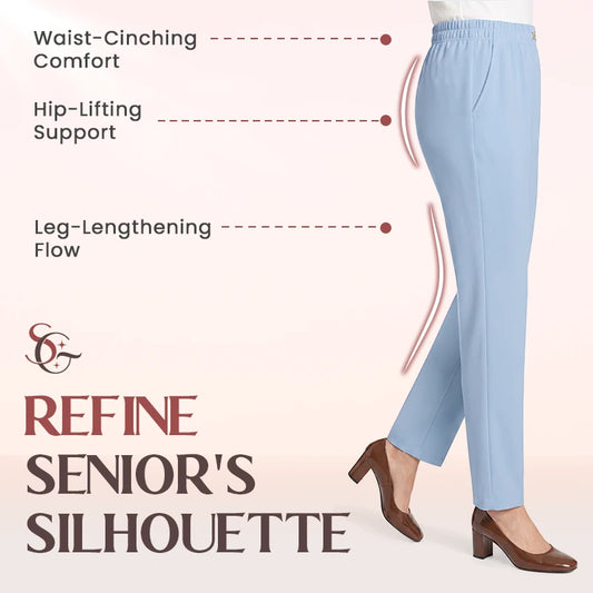 SoftyGrace - High Rise Silky Soft Pull-on Comfort Pants