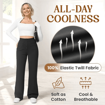 🎉 Last Day Promotion-60% OFF 💥Women's Casual High Waist Stretch Trousers