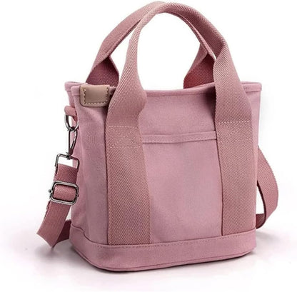 Small Tote Bag for Women Wear Resistant Zipper Handbag with Short Handles for Daily Casual Travel
