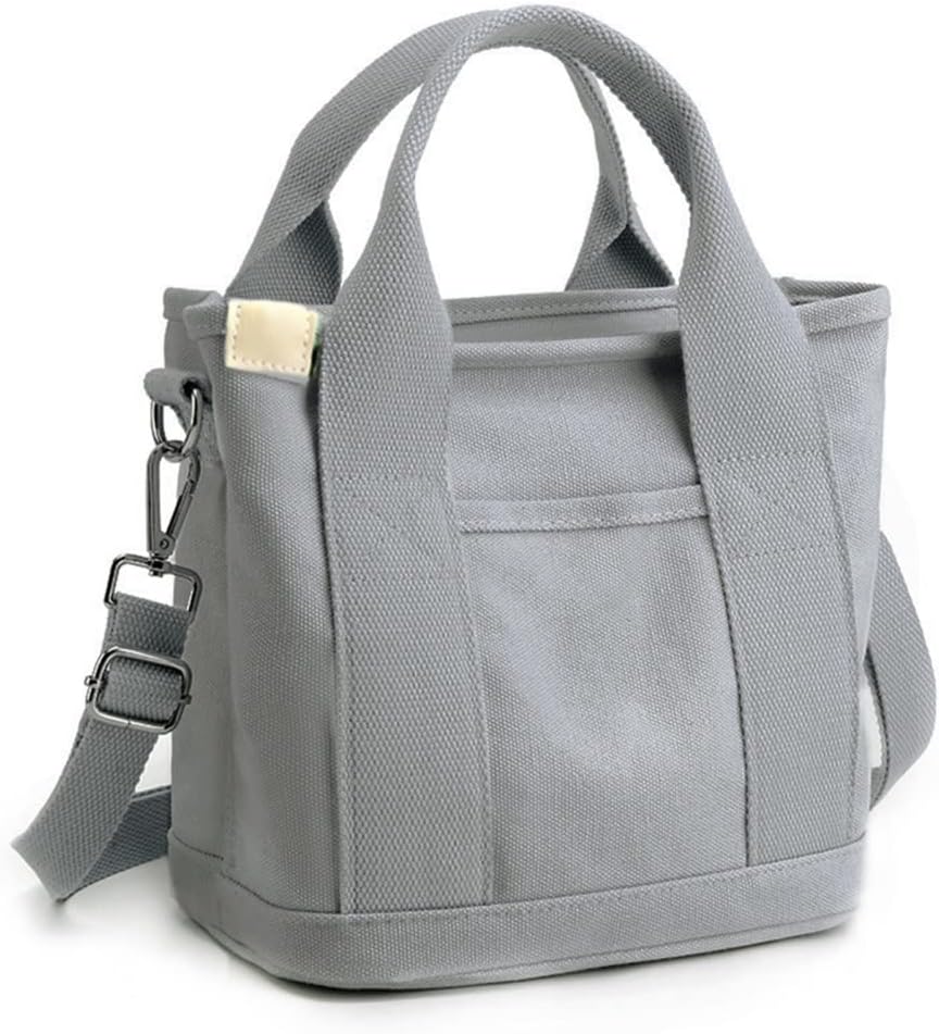Small Tote Bag for Women Wear Resistant Zipper Handbag with Short Handles for Daily Casual Travel