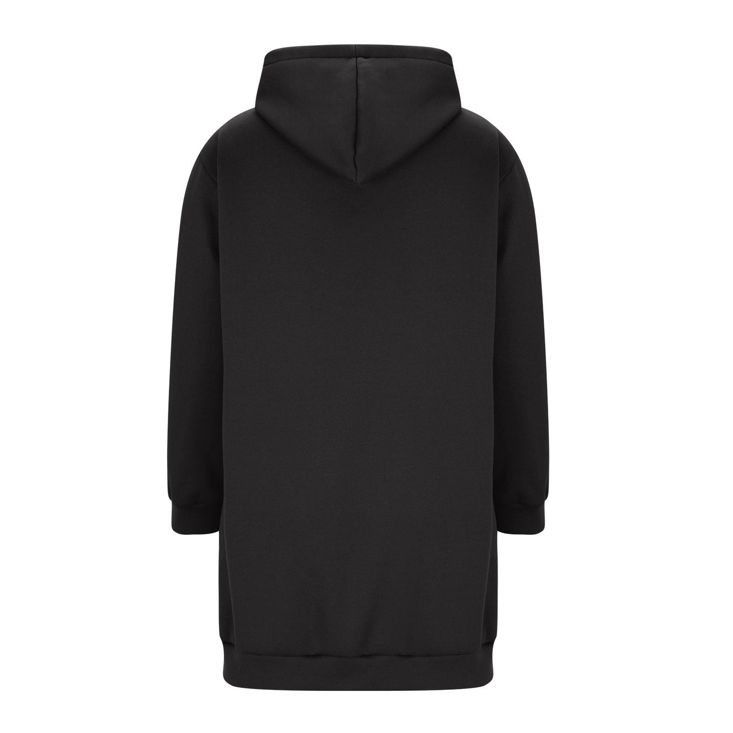 Long Hoodies for Women Zip Up Double Zipper Fleece Jacket Tunic Sweatshirts Fall Winter Fashion Clothes