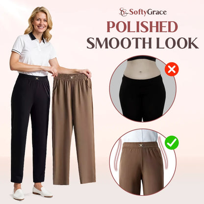SoftyGrace - High Rise Silky Soft Pull-on Comfort Pants