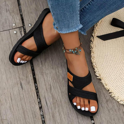 Cathalem Orthopedic Slides for Women Mesh Sandals Women Mesh Slide Sandals 2024 Comfortable Orthopedic Arch Support Sandals