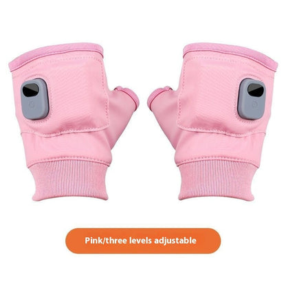USB Heated Winter Gloves – Rechargeable for Skiing, Driving & Hiking