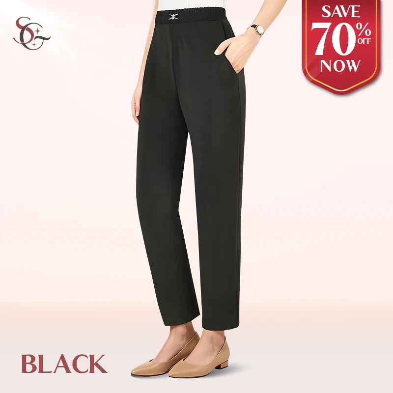 SoftyGrace - High Rise Silky Soft Pull-on Comfort Pants