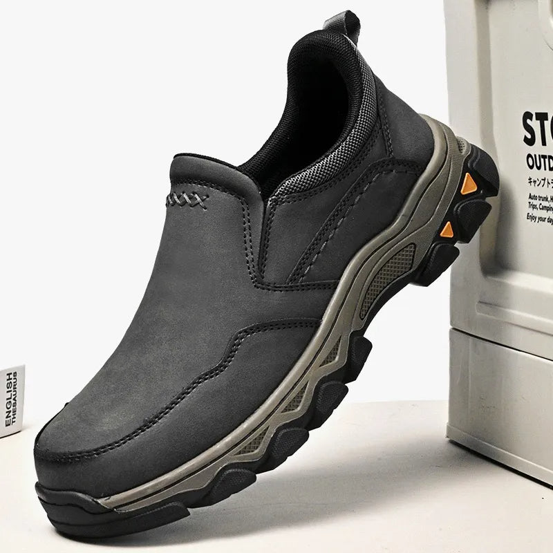 ⏰Last Day!45% OFF 🔥GARB®Men's Genuine Leather Orthopedic Outdoor Walking Shoes