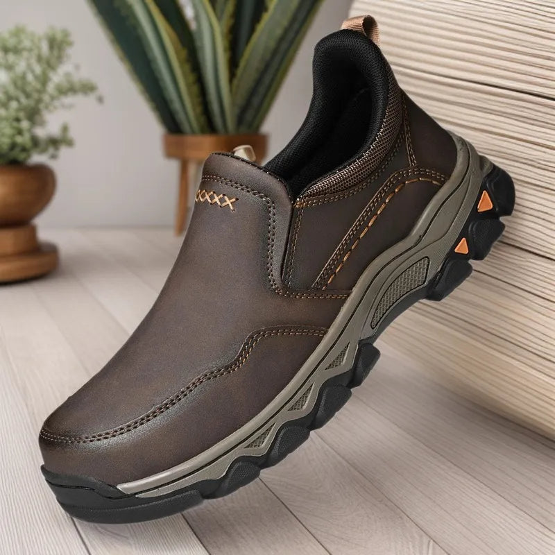 ⏰Last Day!45% OFF 🔥GARB®Men's Genuine Leather Orthopedic Outdoor Walking Shoes