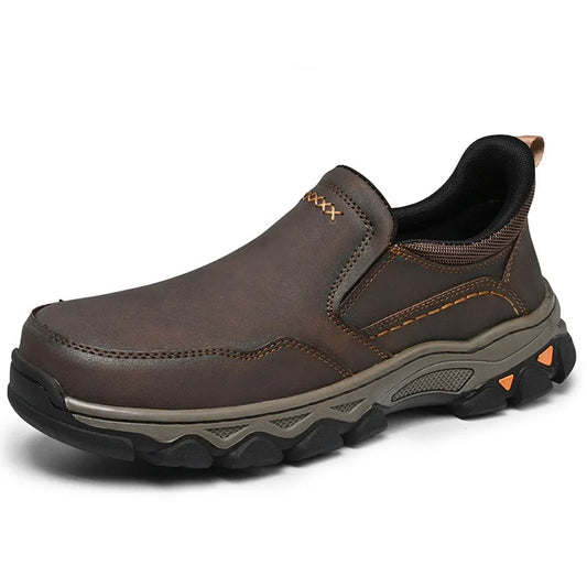 ⏰Last Day!45% OFF 🔥GARB®Men's Genuine Leather Orthopedic Outdoor Walking Shoes