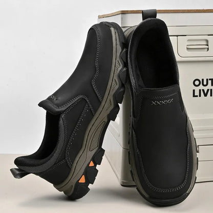 ⏰Last Day!45% OFF 🔥GARB®Men's Genuine Leather Orthopedic Outdoor Walking Shoes