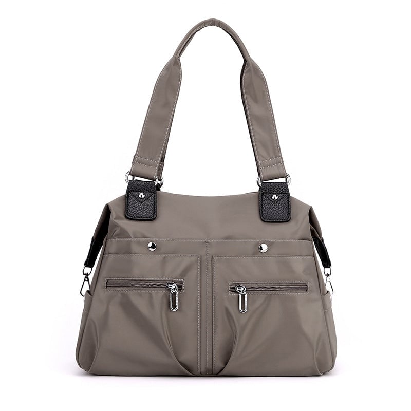 Large Capacity Waterproof Multi Pocket Nylon Shoulder Bag
