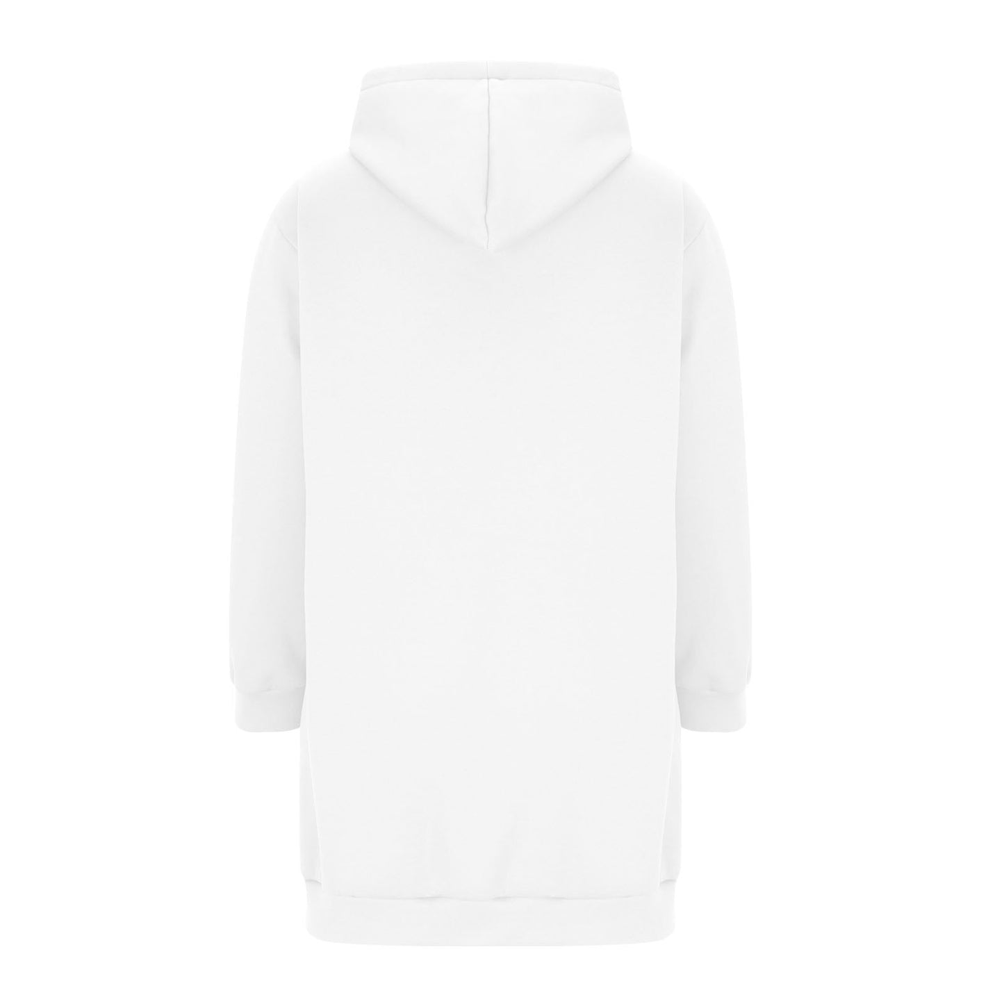 Long Hoodies for Women Zip Up Double Zipper Fleece Jacket Tunic Sweatshirts Fall Winter Fashion Clothes