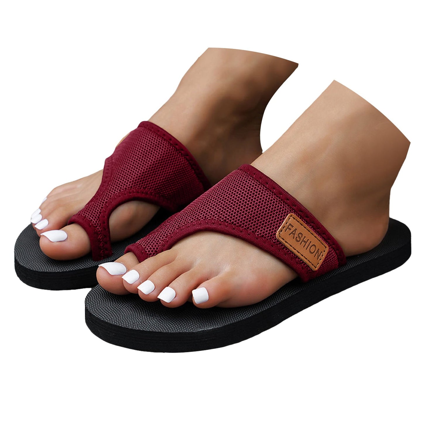 Dressy Sandals Wedge Shoes Slip On Dressy Summer Comfortable Slides Sandals Lightweight Platform Shoes Size 8.5