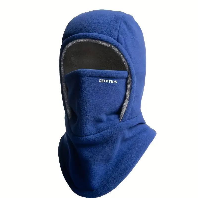 Thermal headgear - a windproof, three-in-one winter hat that combines the functions of a mask and neck warmth preservation.