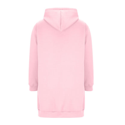 Long Hoodies for Women Zip Up Double Zipper Fleece Jacket Tunic Sweatshirts Fall Winter Fashion Clothes