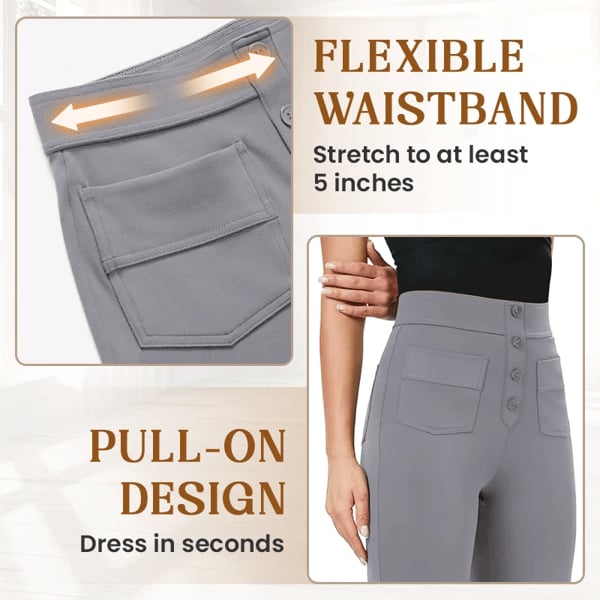 🎉 Last Day Promotion-60% OFF 💥Women's Casual High Waist Stretch Trousers