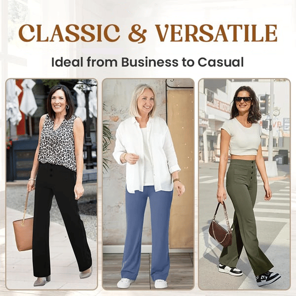 🎉 Last Day Promotion-60% OFF 💥Women's Casual High Waist Stretch Trousers