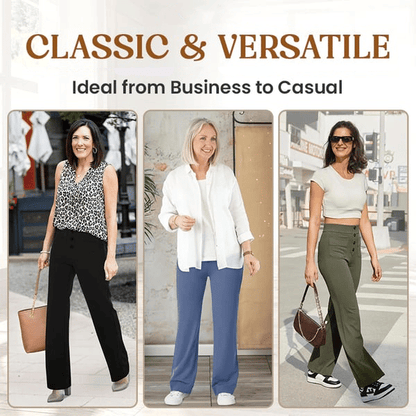 🎉 Last Day Promotion-60% OFF 💥Women's Casual High Waist Stretch Trousers