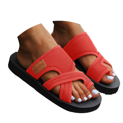 Dressy Sandals Wedge Shoes Slip On Dressy Summer Comfortable Slides Sandals Lightweight Platform Shoes Size 8.5