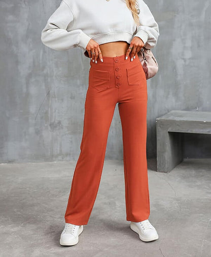 🎉 Last Day Promotion-60% OFF 💥Women's Casual High Waist Stretch Trousers